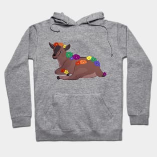 Pride Baby Goat Kid Hoodie